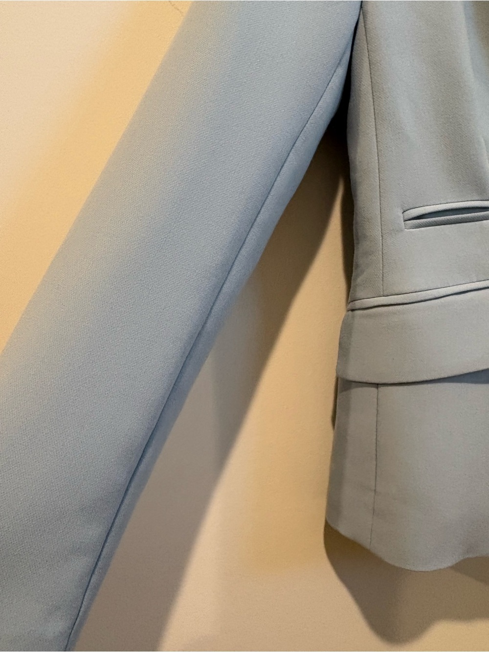 Banana Republic Fresh Blue Single Button Fully Lined Stetch Blazer 0P - Picture 11 of 16